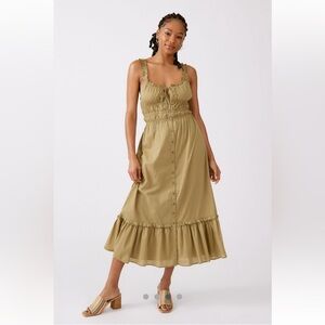 Urban Outfitters 100% Cotton Sierra Lace Back Dress